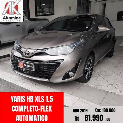 TOYOTA YARIS 1.5 16V FLEX XLS MULTIDRIVE TOYOTA YARIS 1.5 16V FLEX XLS MULTIDRIVE